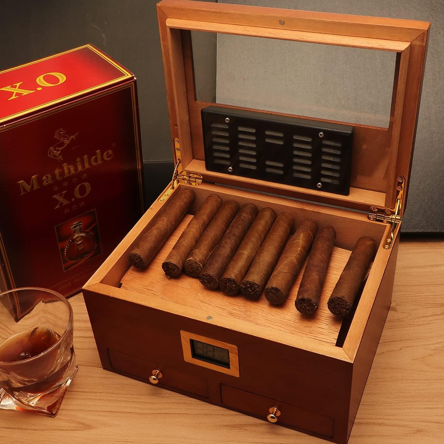 TISFA Rectangular Humidor Humidifier: image 6