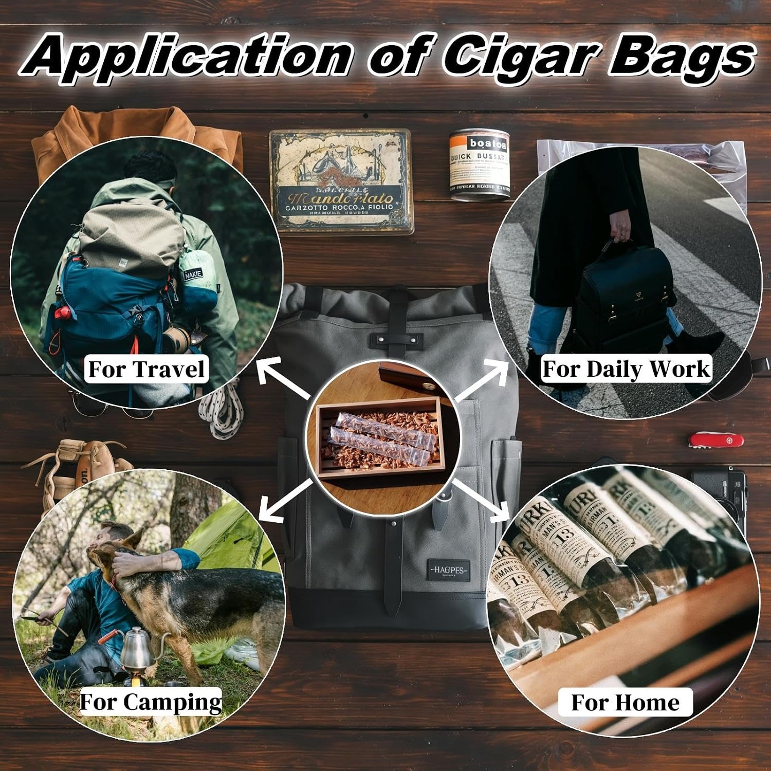 Eoho Resealable Cigar Bags, 50 Count: image 4