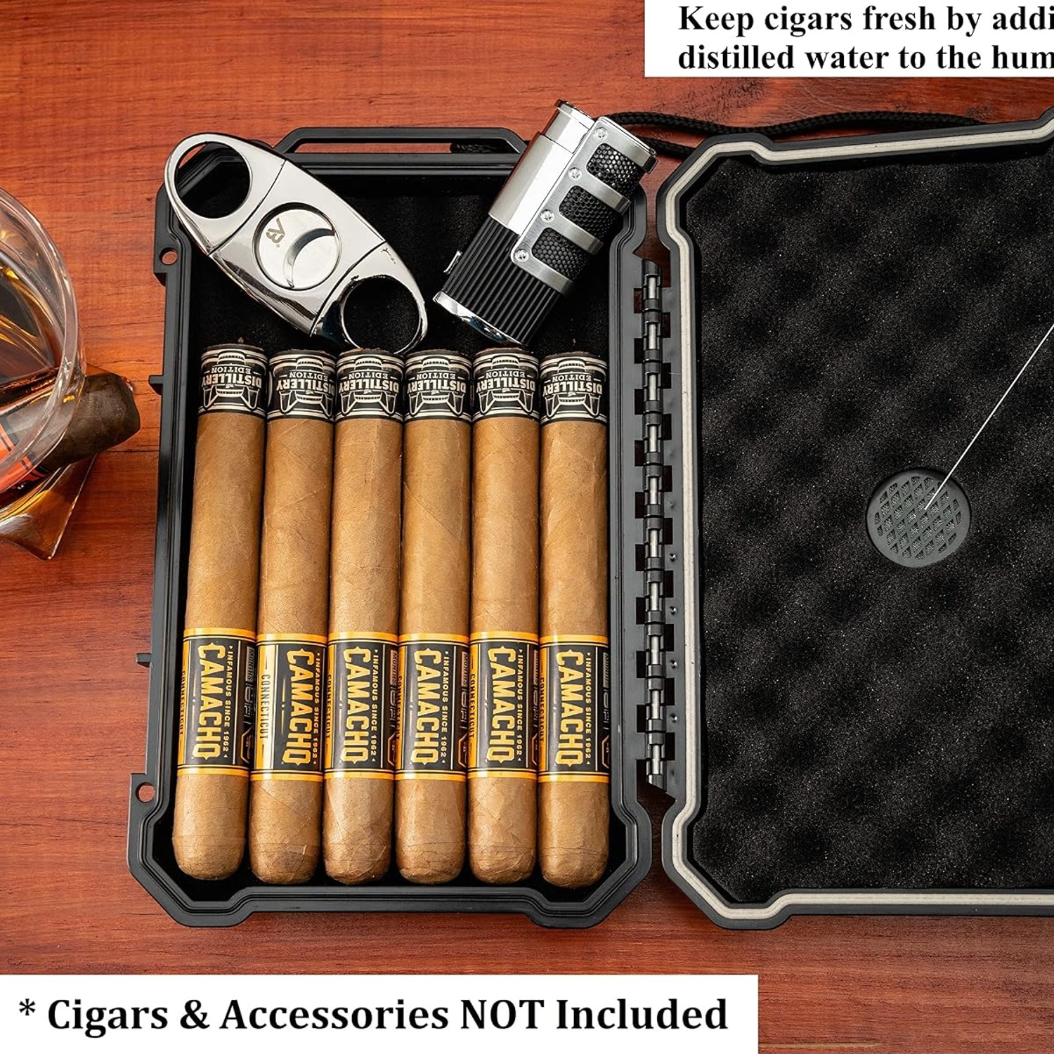 Kobi & Knight Travel Humidor Cigar Case: image 5